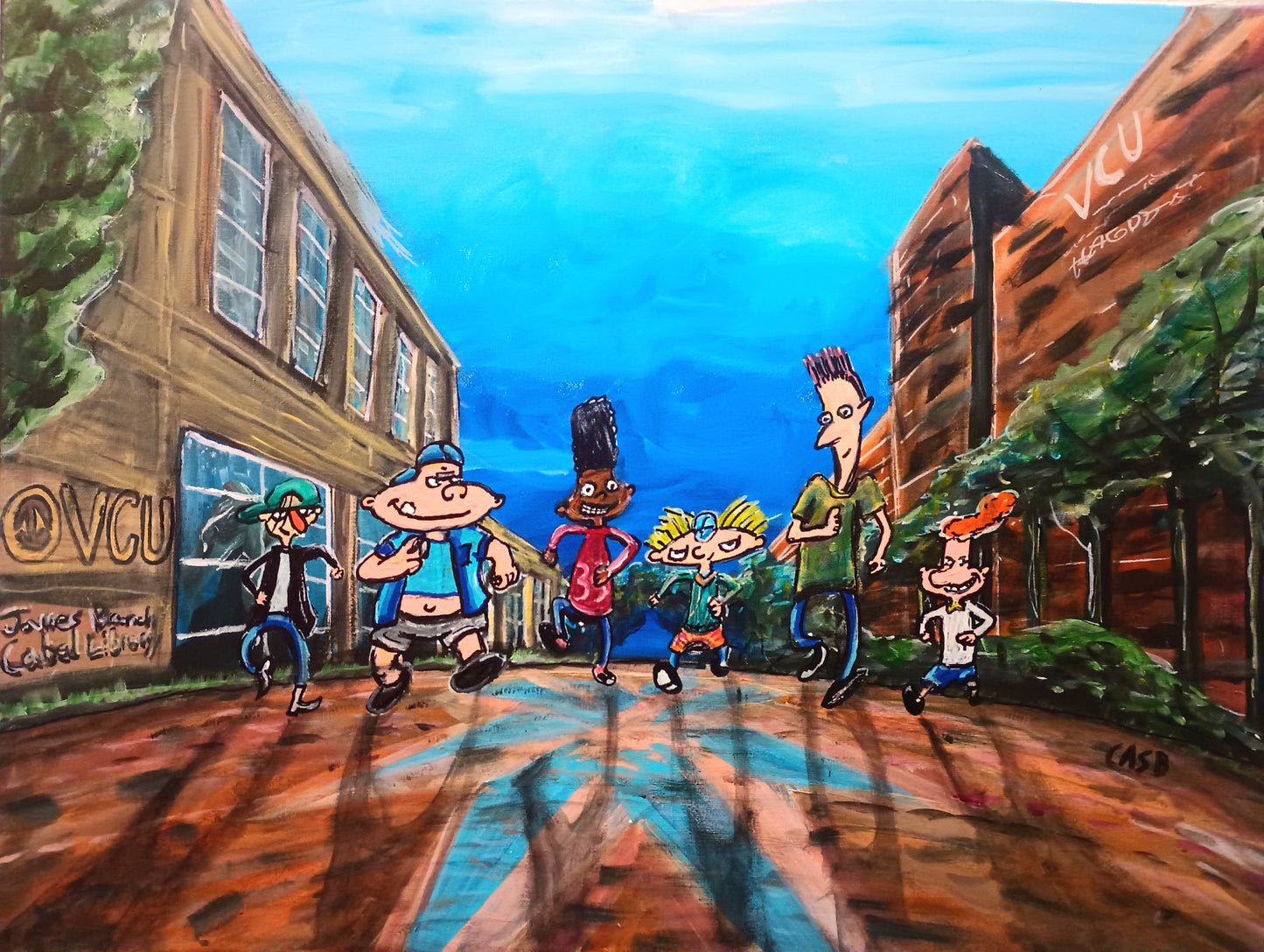 Hey Arnold X VCU Prints 10"x8"