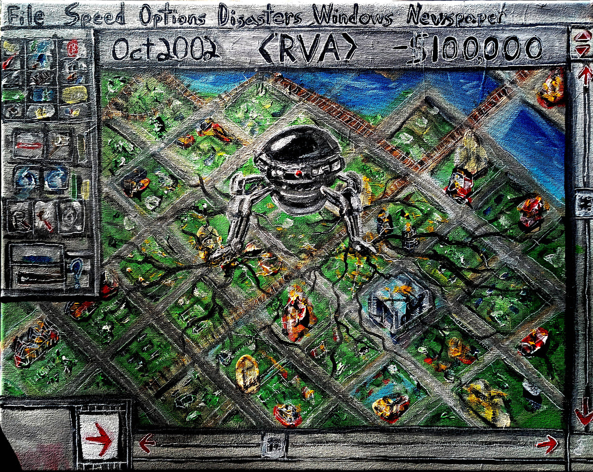Sim City RVA prints. Free shipping!