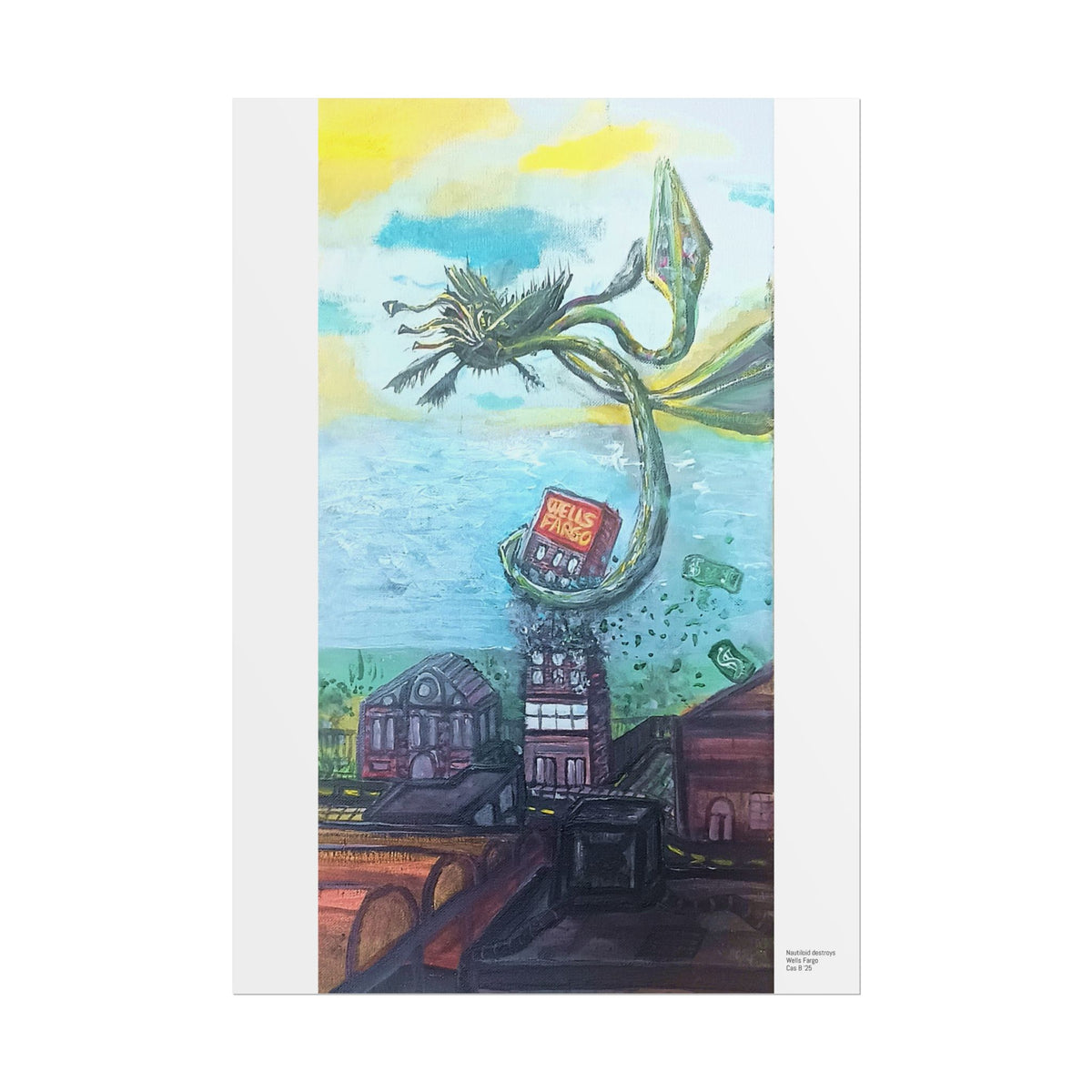 Nautiloid destroys Wells Fargo Poster