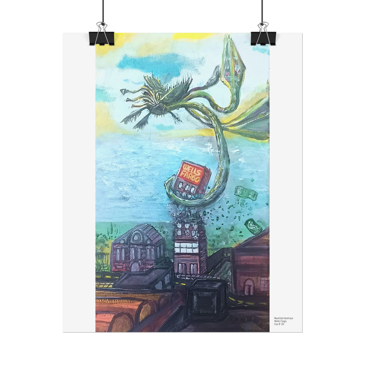 Nautiloid destroys Wells Fargo Poster
